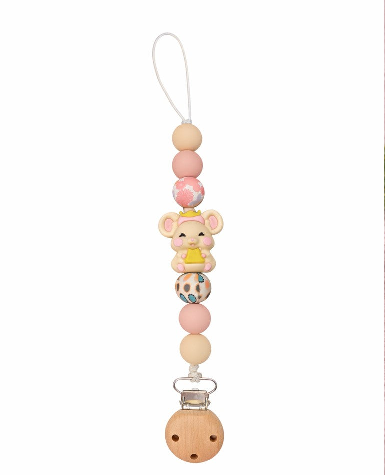 Little Mouse Pacifier Clip 🐭