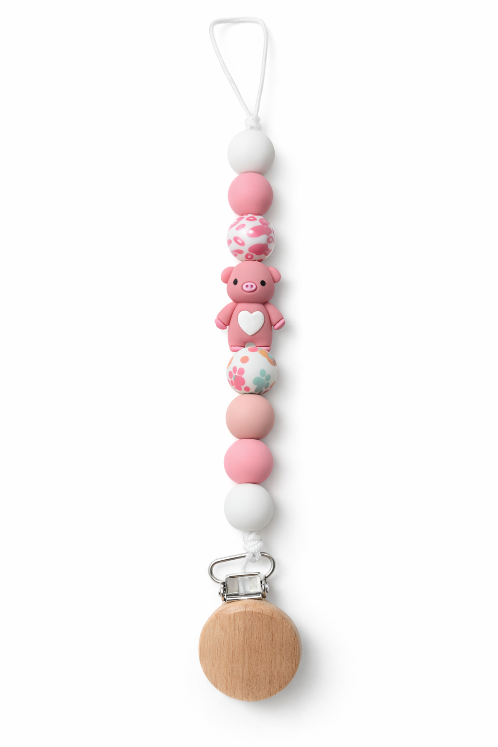 Little Piglet Pacifier Clip 🐖
