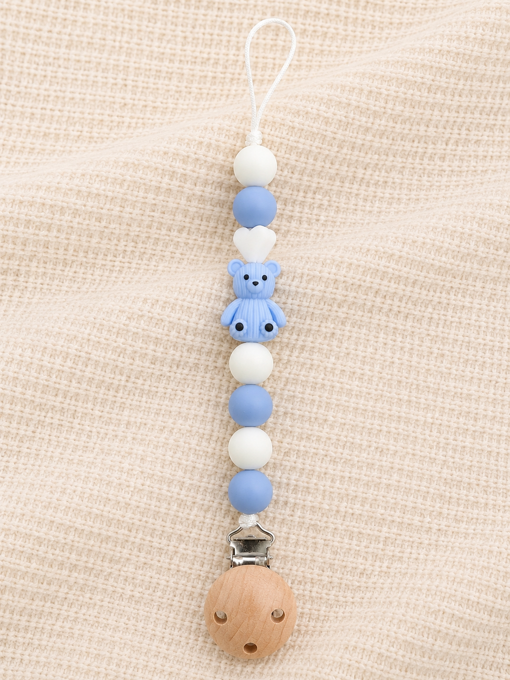 Barney Blue Bear Lovie & Matching Clip 💙