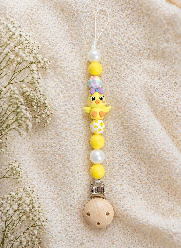 Sunny Chick Dummy Clip 🐥💛