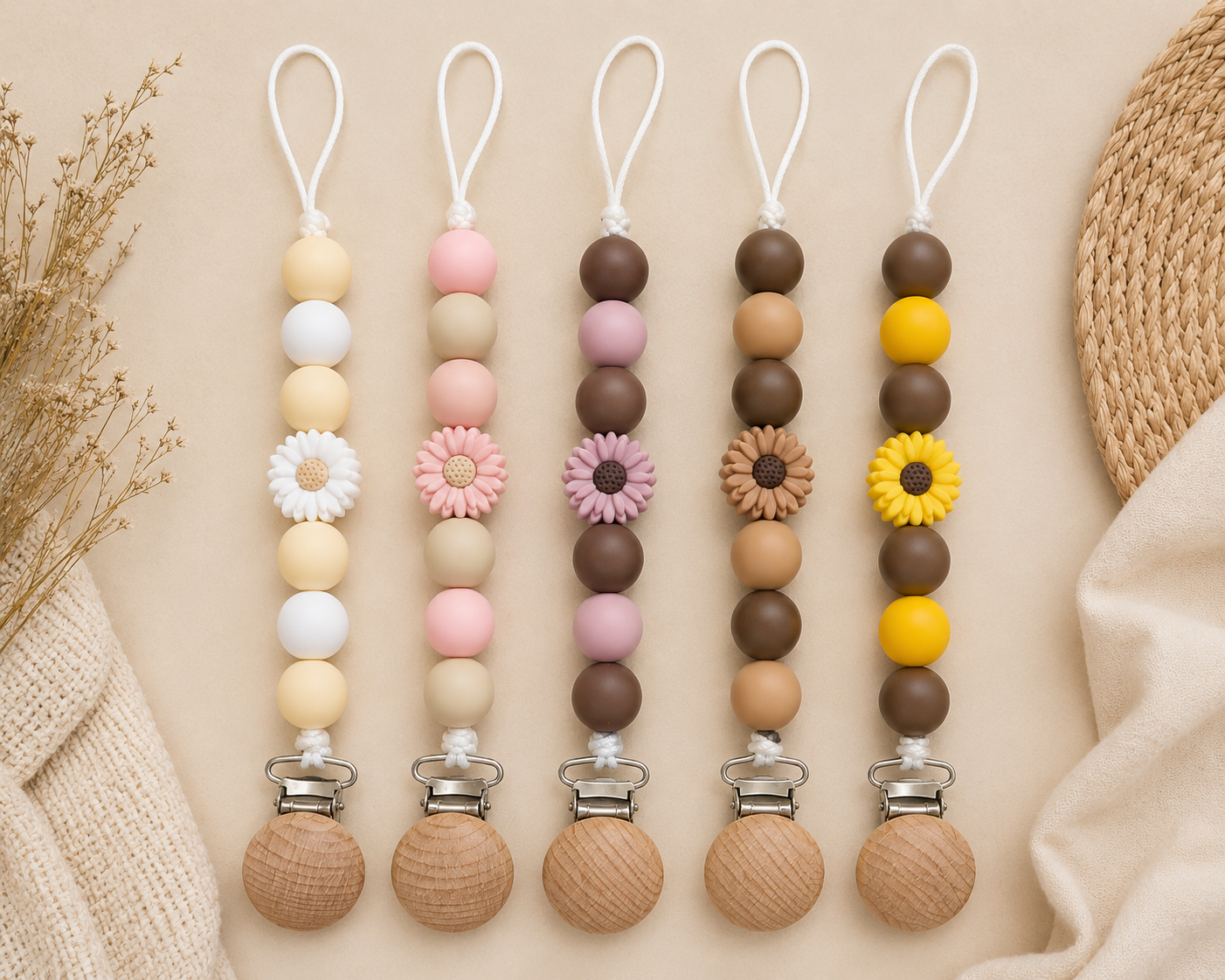 Pretty Petal Clip🌸 (various colours)