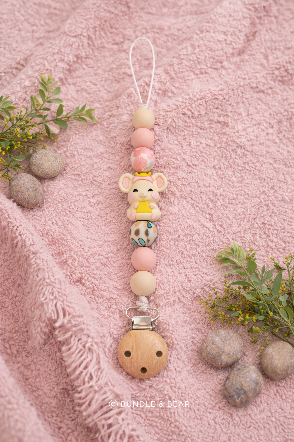 Little Mouse Pacifier Clip 🐭