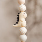 Beige Dino Clip
