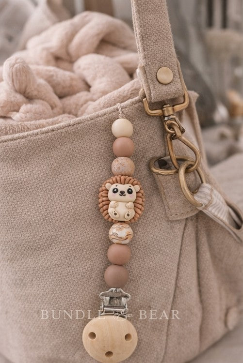 Hedgehog Pacifier Clip 🦔